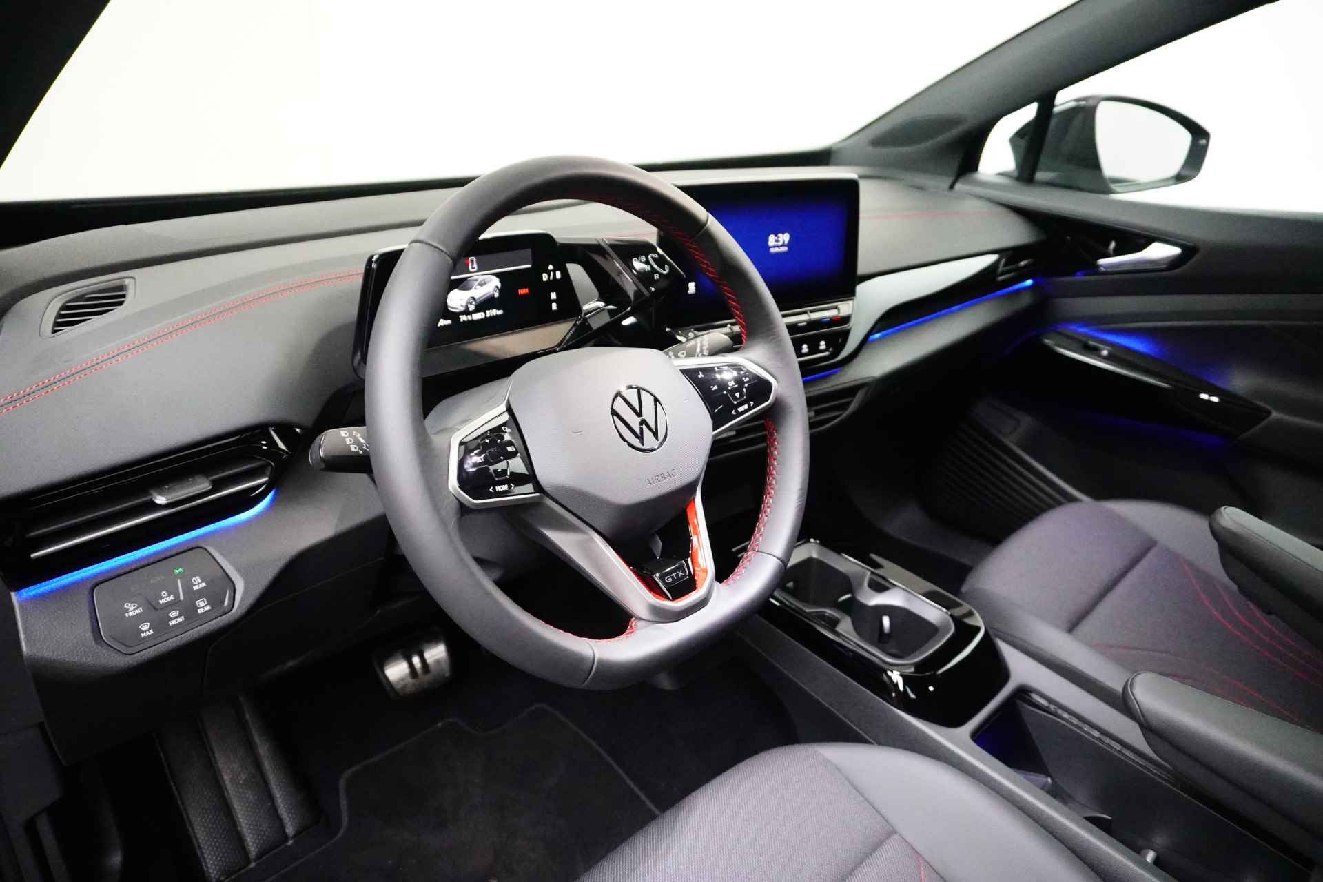 Volkswagen ID.4 GTX 4Motion 77 kWh 300PK | TREKHAAK | WARMTEPOMP | NAVIGATIE | STUUR + STOELVERW. - 17/26