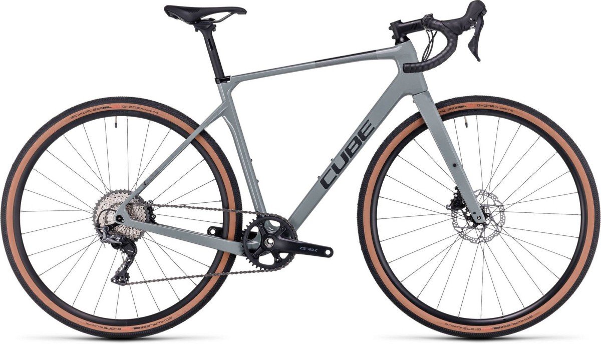 CUBE NUROAD C:62 PRO Heren Grey/black 53cm S 2024