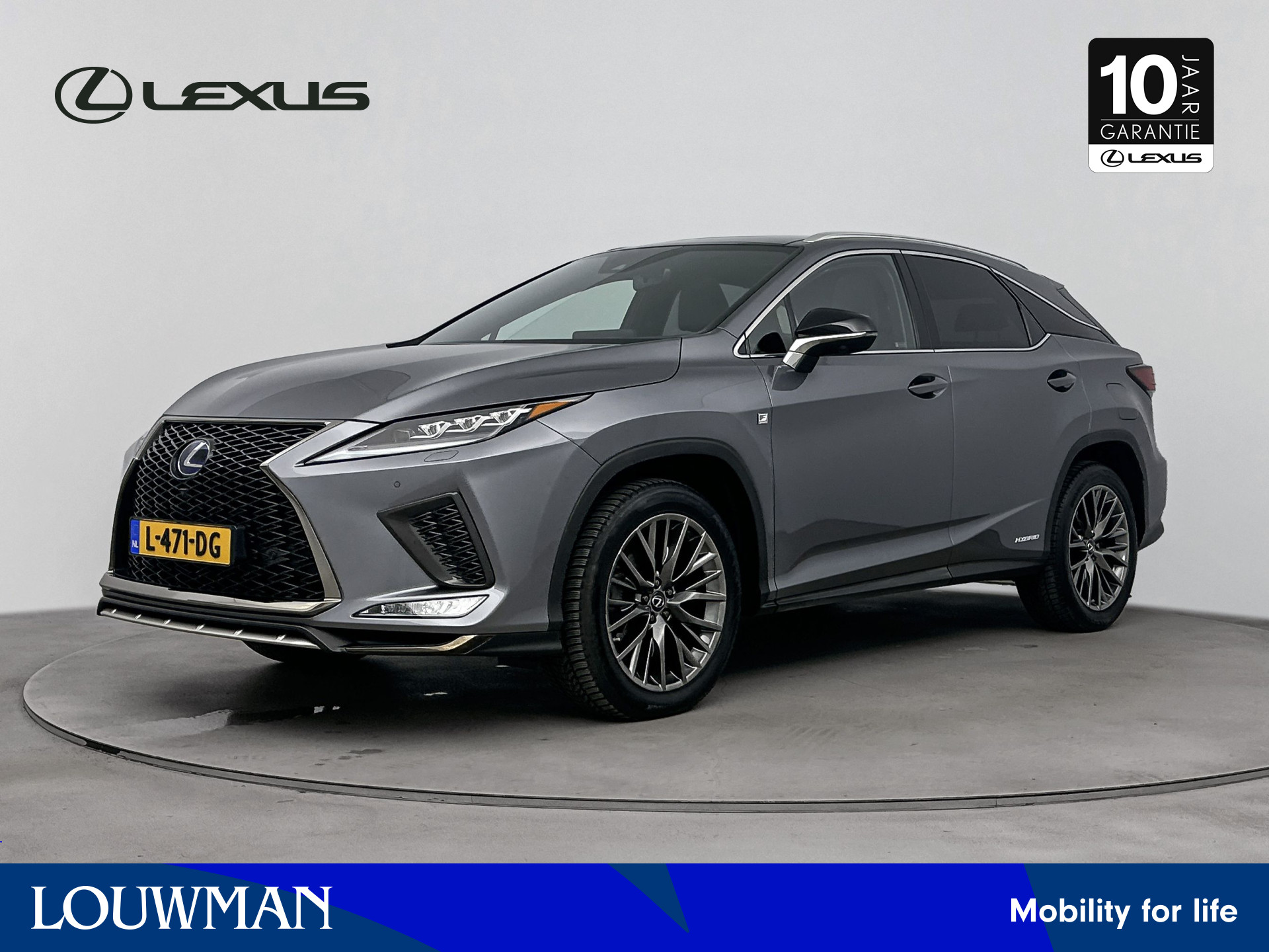 Lexus RX 450h AWD F Sport Premium | Apple CarPlay | Panoramisch Schuifdak | Adaptief Demping Systeem |