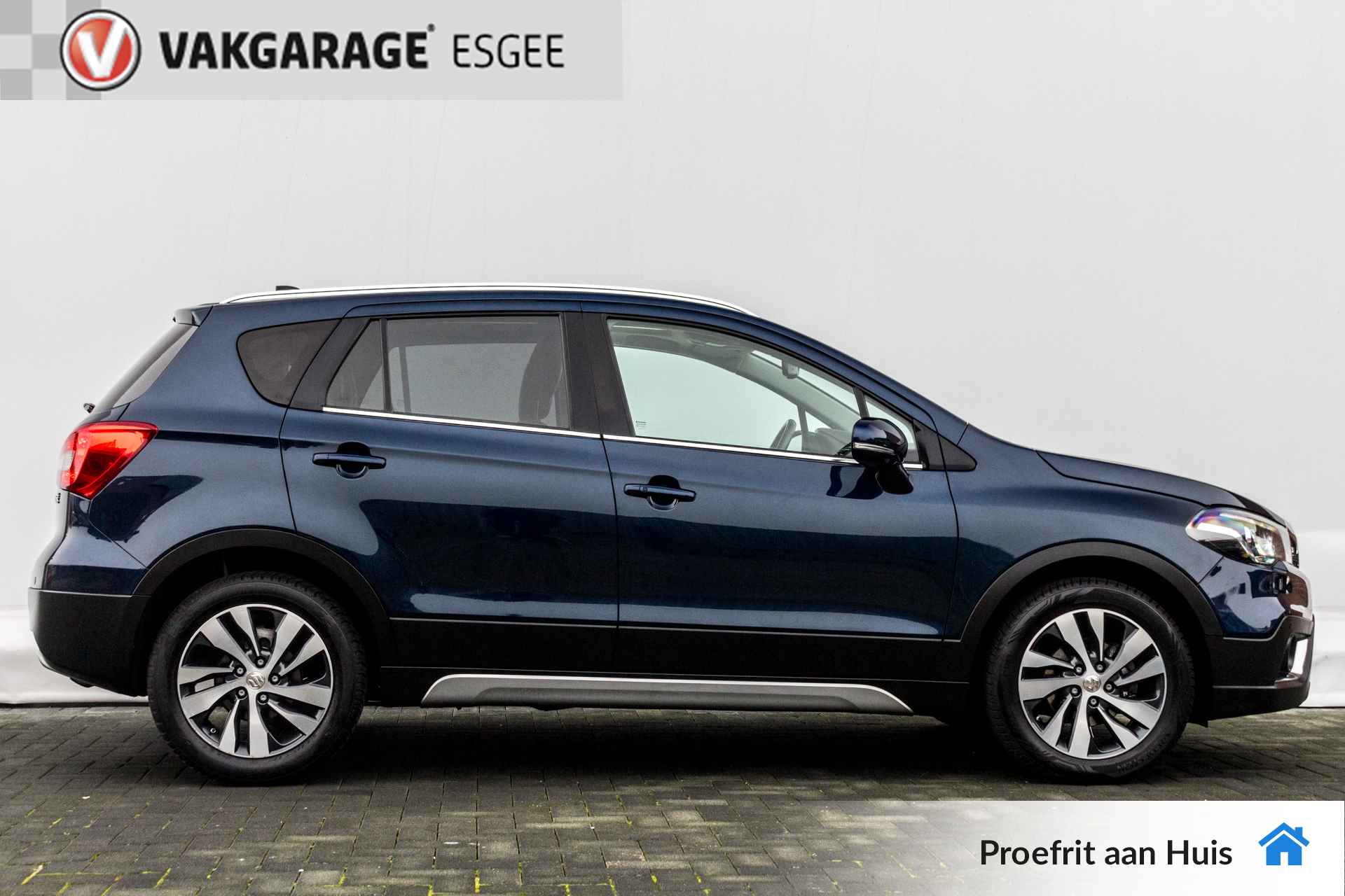 Suzuki S-Cross 1.4 141 PK Boosterjet High Executive RIJKLAAR. | Panoramadak  | Leer | PDC V/A  | Clima | 17'' LMV | Navigatie  | Achteruitrij camera | - 5/39