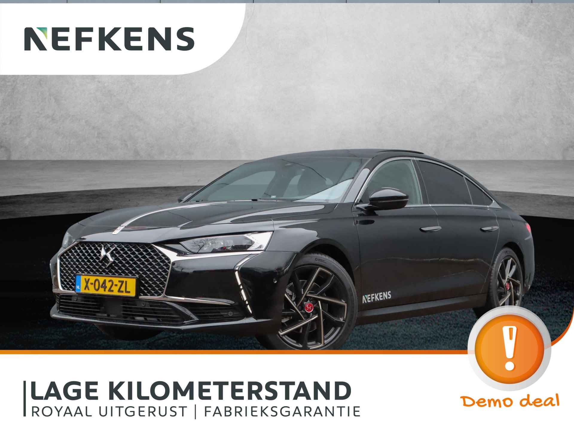 DS 9 250pk E-Tense Performance Line+ (Direct rijden!!/FOCAL/Camera/Alcantara/Glazendak/FULL LED/Keyless) - 1/49