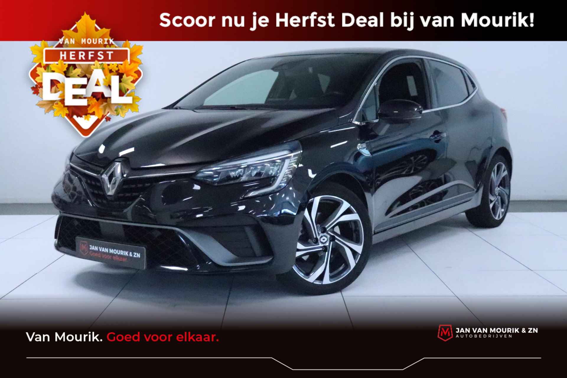 Renault Clio 1.6 E-Tech Hybrid 140 R.S. Line Automaat | Navigatie | 360° Camera | Stoelverwarming | - 1/33