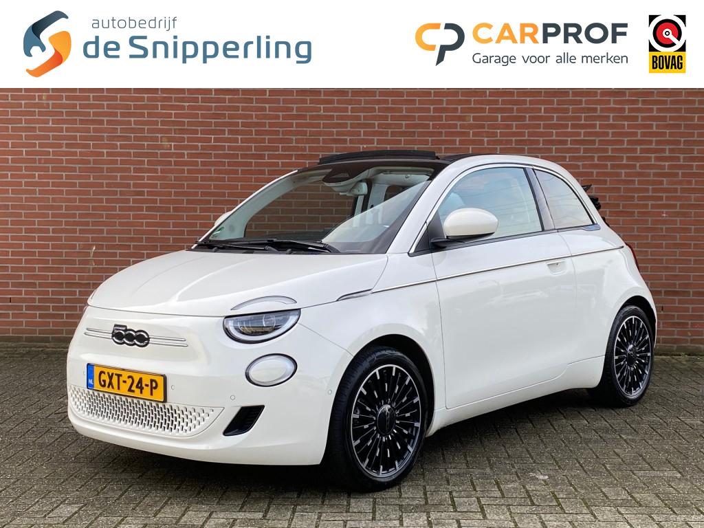 FIAT 500e CABRIO ICON 42 KWH LED STOELVW PDC CAMERA CRUISE NAV CLIMA LMV