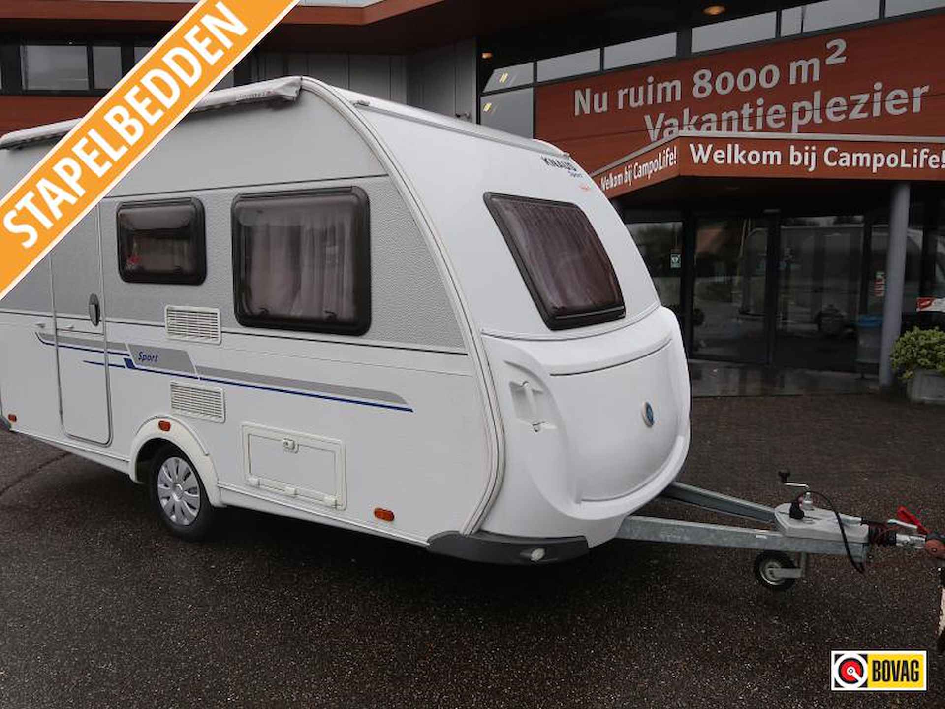 Knaus Sport 400 LK Met zakluifel & stapelbed - 1/23