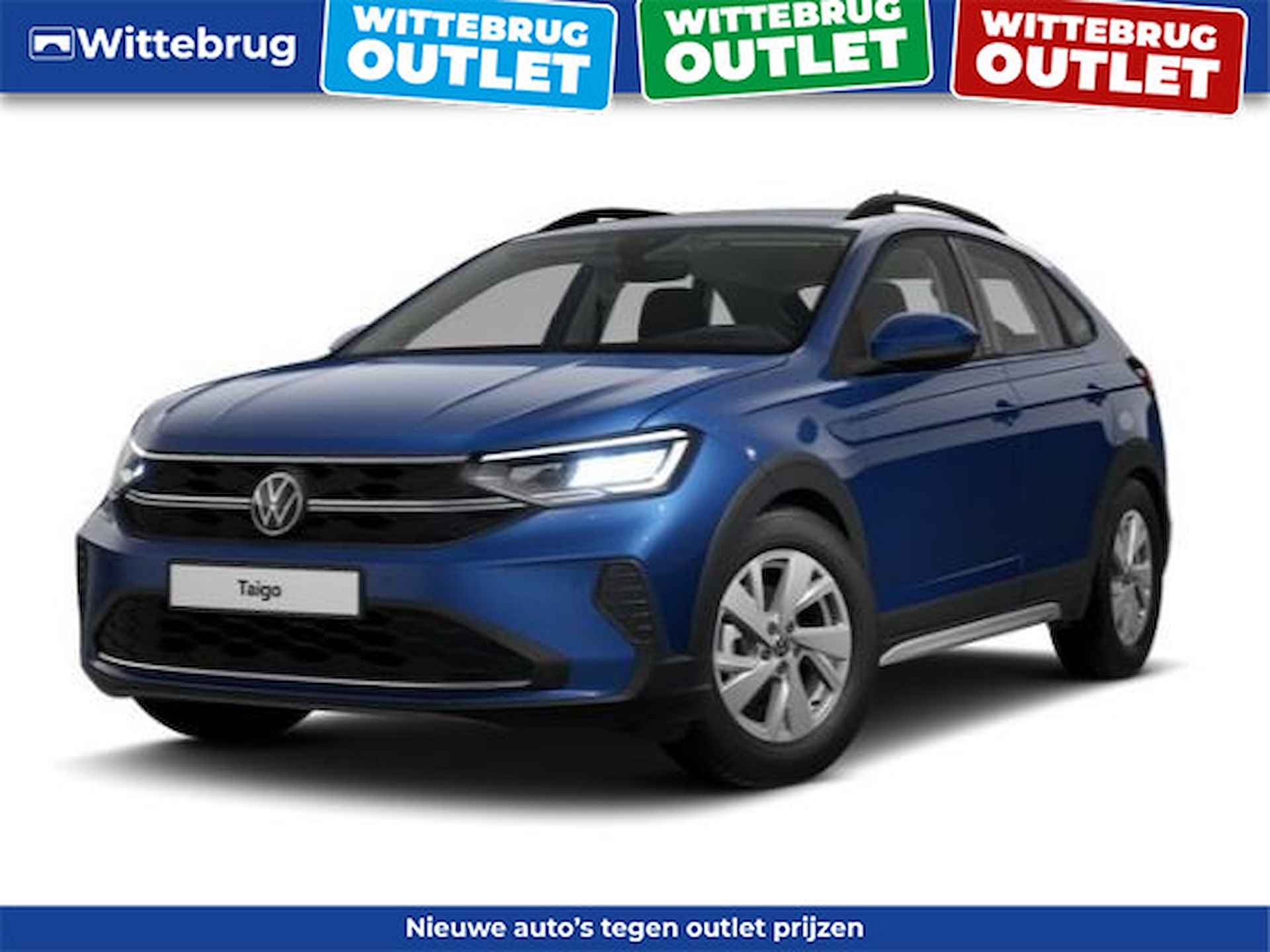 Volkswagen Taigo 1.0 TSI Life OUTLET ACTIE WITTEBRUG VOORSCHOTEN - 1/13