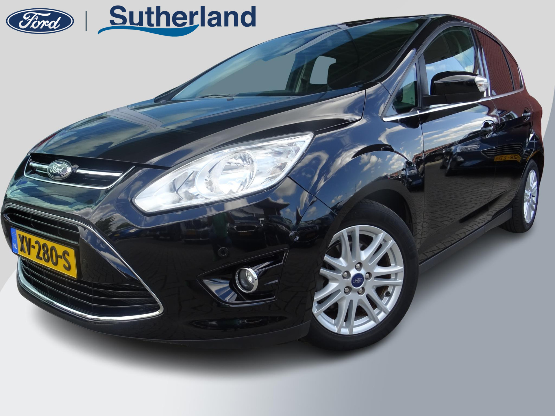 Ford C-Max 1.0 EcoBoost 125 PK Titanium | Trekhaak | Electrische Achterklep | PDC V + A | Climate Control | Cruise Control | Sony Audio | Voorruitverwarming | Privacy Glass