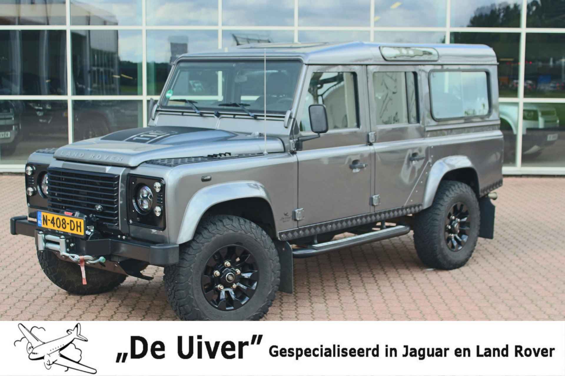 Land Rover Defender 2.4 TD 110 SW XTech „De Uiver" Special 7-Persoons 165 Pk 440 Nm + Cruise Control - 1/40