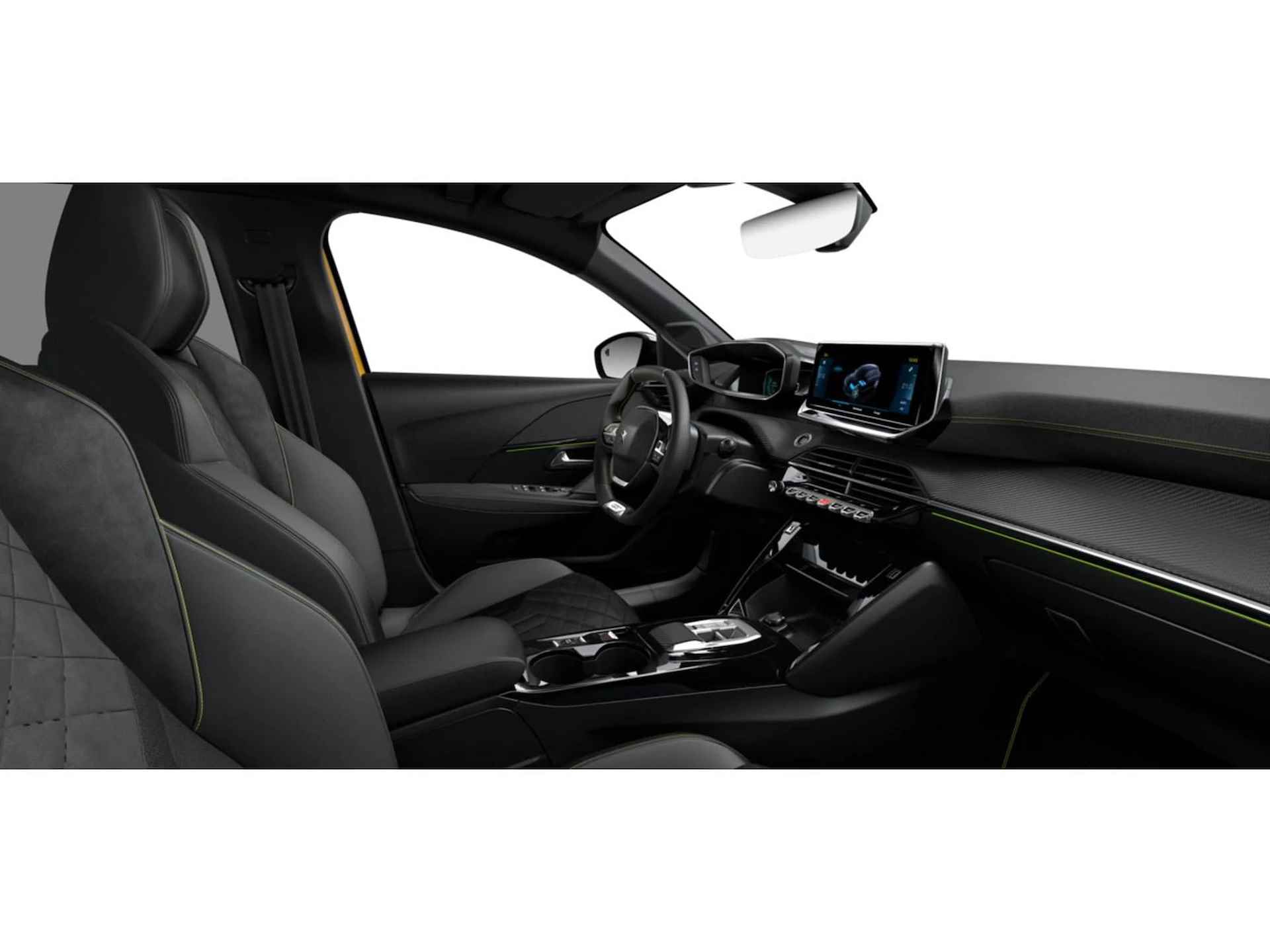 Peugeot e-208 GT 50 kWh 136PK | Navigatie | Adaptieve Cruise | 17'' Lichtmetalen velgen | Keyless entry | Dodehoekbewaking | 10'' Touchscreen | Stoelverwarming VOORRAAD VOORDEEL!!!! - 9/11