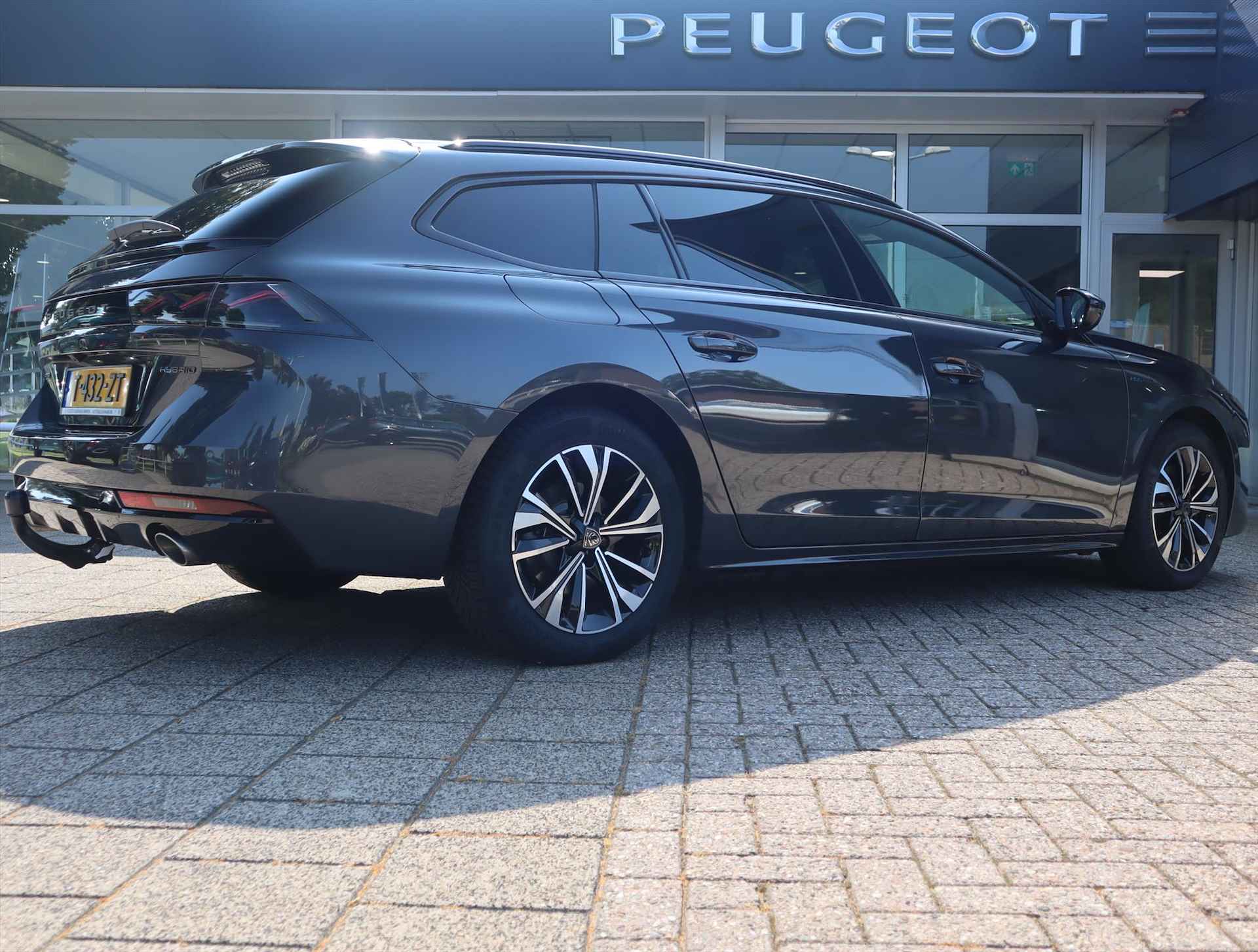 PEUGEOT 508 Sw Allure HYbrid 180pk e-EAT8 automaat, Rijklaarprijs, 7,4 kW lader  Adaptieve Cruise control 360° Camera Handsfree kofferklep - 4/66