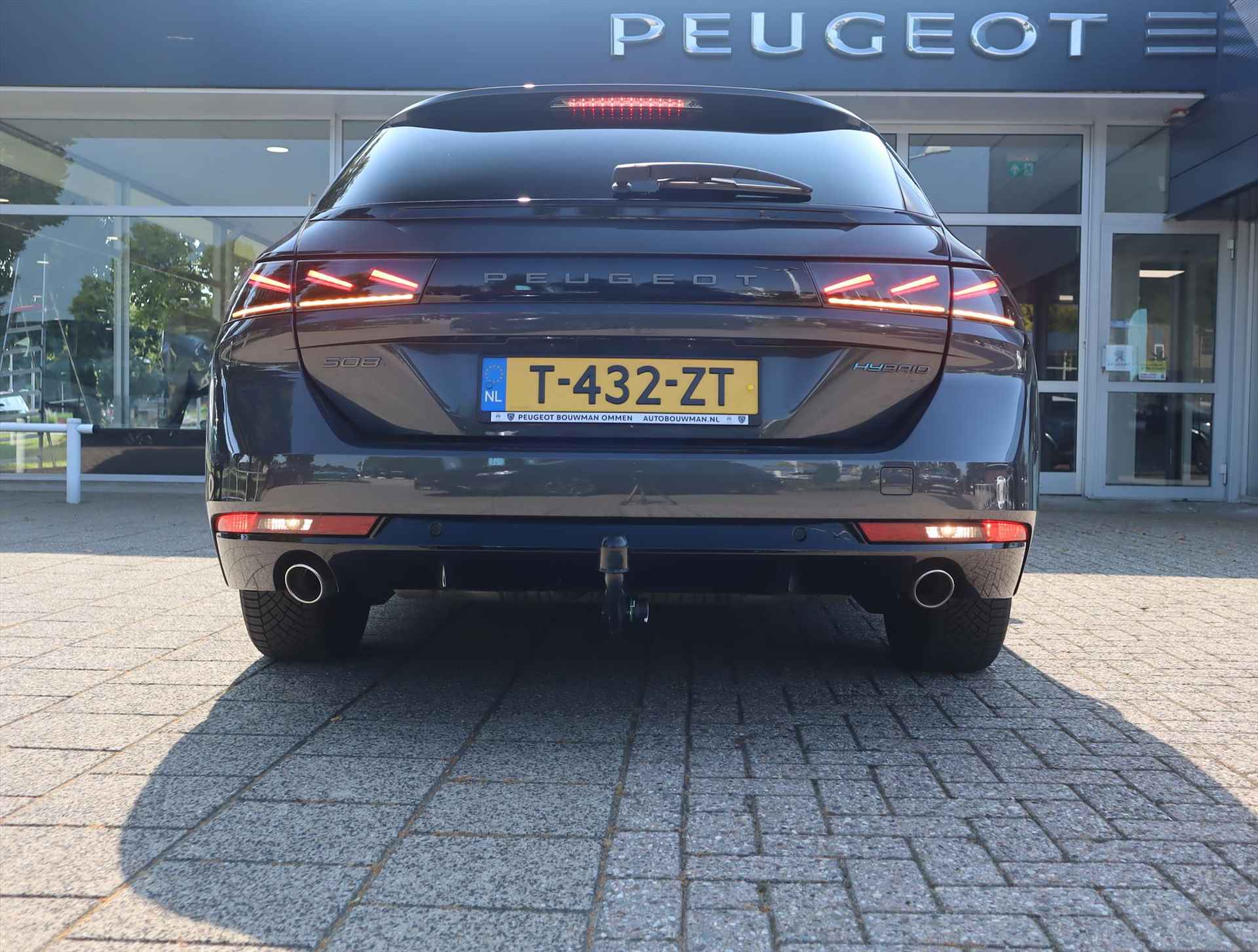 PEUGEOT 508 Sw Allure HYbrid 180pk e-EAT8 automaat, Rijklaarprijs, 7,4 kW lader  Adaptieve Cruise control 360° Camera Handsfree kofferklep - 18/66