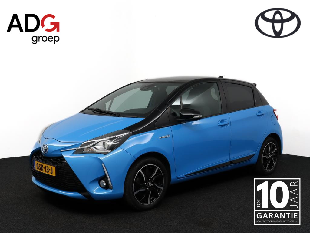 Toyota Yaris 1.5 Hybrid SkyBlue | panorama dak | Cruise-Control | Parkeercamera | Lichtmetalen Velgen |