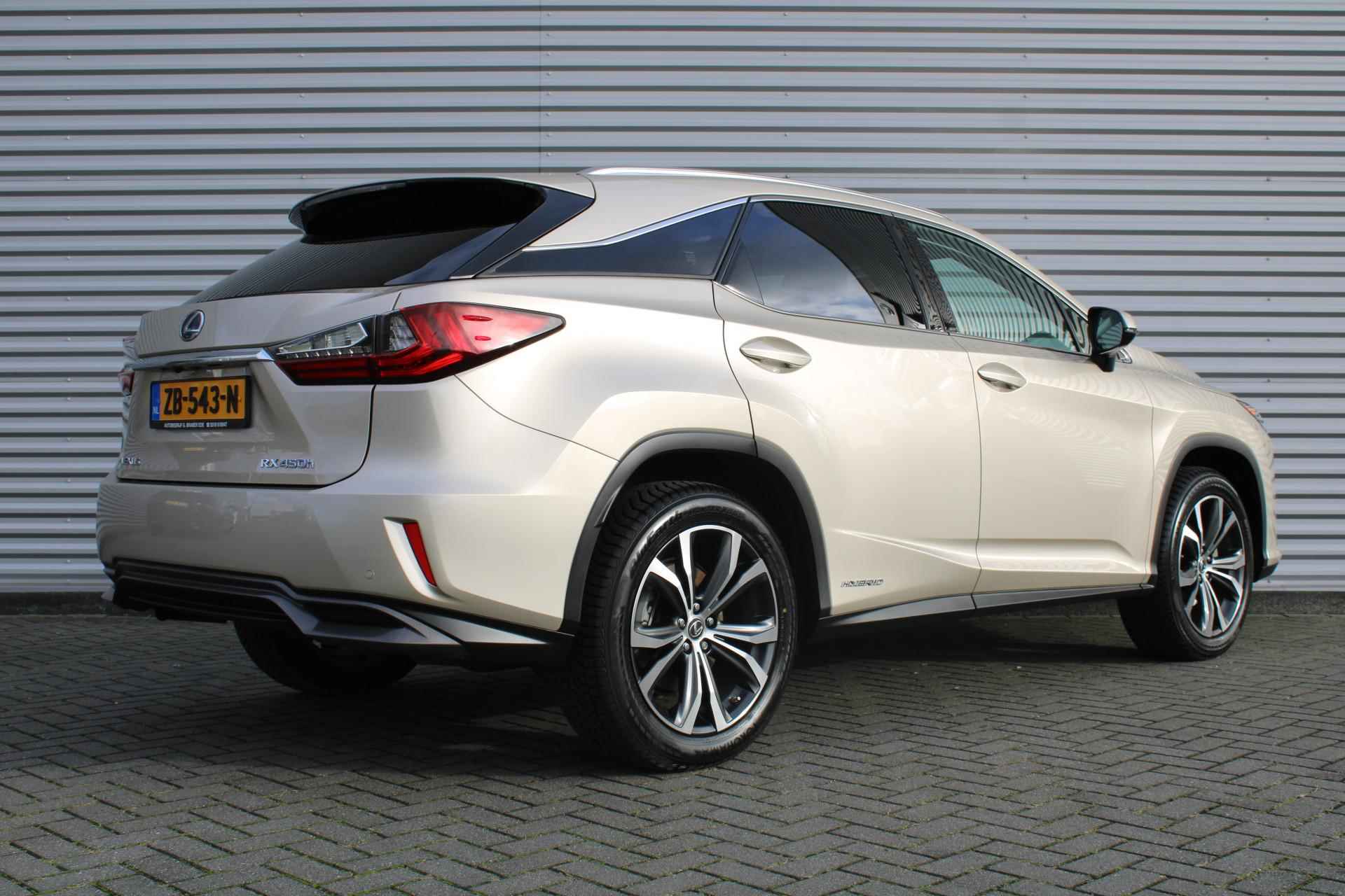 Lexus RX 450h 4WD Luxury Line | 20" LM | Navi | Camera | Leer | Schuif/kantel dak | Cruise | PDC | Zeer mooie auto | - 5/40