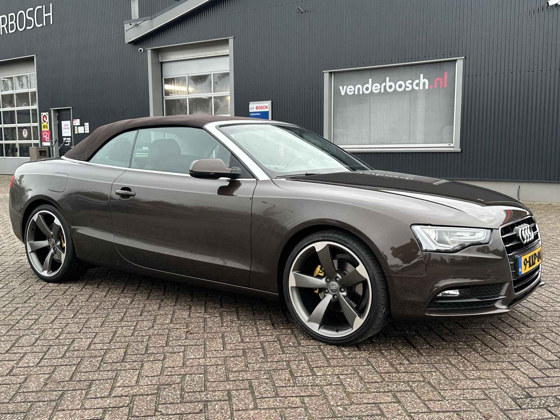 Audi A5 Cabriolet 2.0 TDI Pro Line 177pk | Airscarf | Leder | 20 inch - 30/67