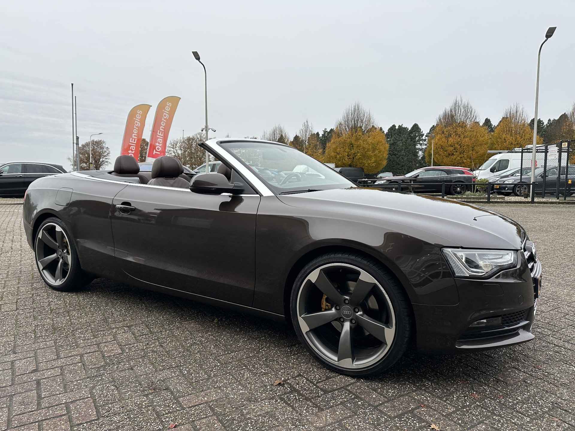 Audi A5 Cabriolet 2.0 TDI Pro Line 177pk | Airscarf | Leder | 20 inch - 31/67