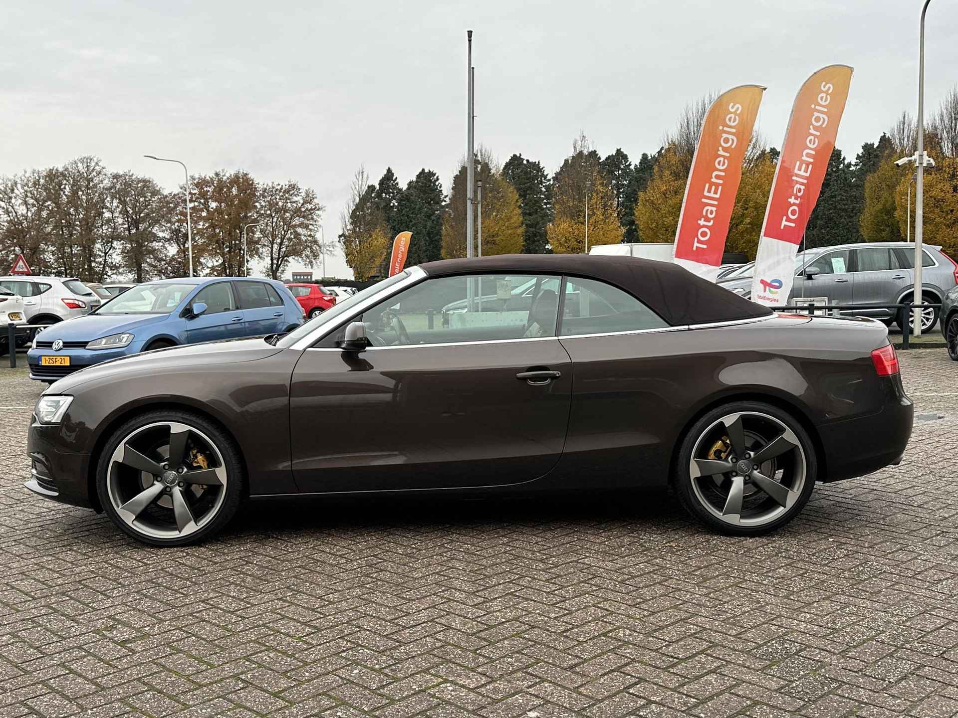 Audi A5 Cabriolet 2.0 TDI Pro Line 177pk | Airscarf | Leder | 20 inch - 34/67