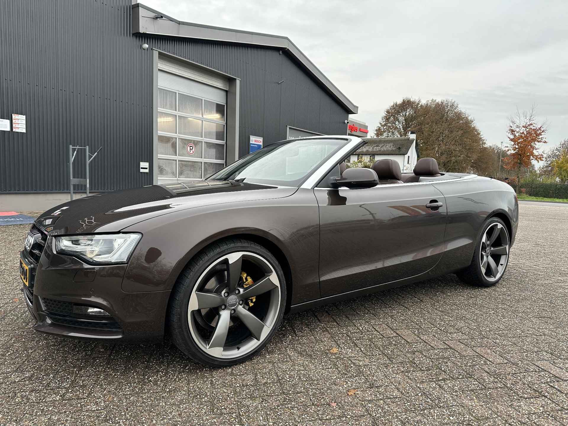 Audi A5 Cabriolet 2.0 TDI Pro Line 177pk | Airscarf | Leder | 20 inch - 47/67