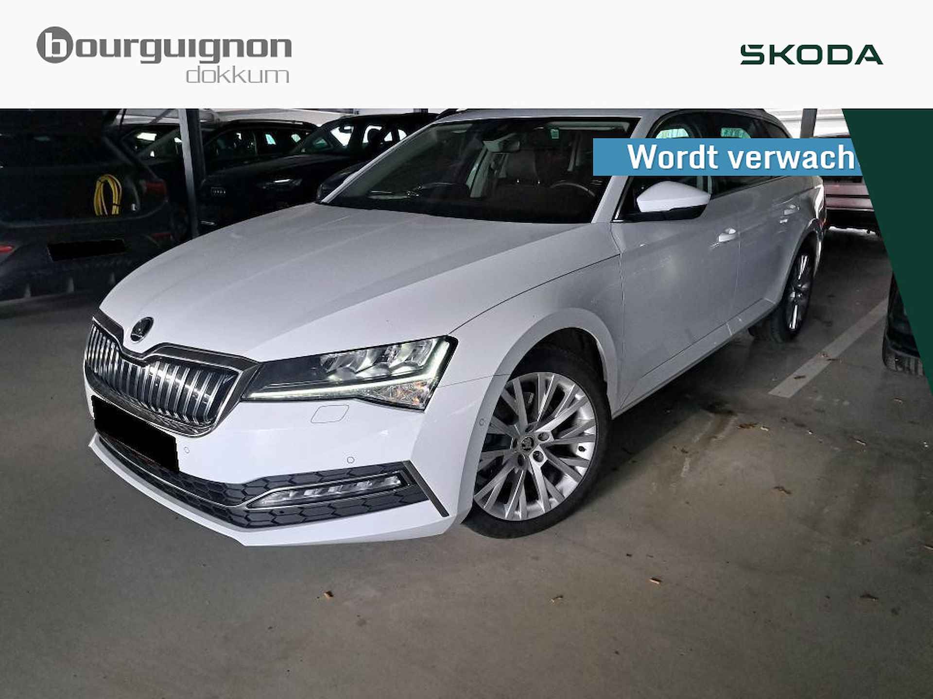 Skoda Superb Combi 1.4 TSI iV DSG Style | Wordt verwacht | PHEV | A. Camera | Leder | Elec. stoelen |