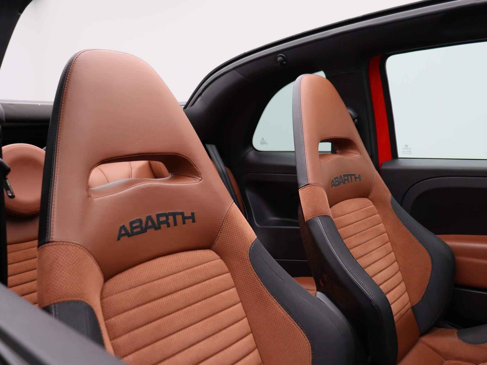 Abarth 500 C 1.4 T-Jet Abarth Competizione | CABRIO | BEATS | HALF LEDEREN BEKLEDING | NAVIGATIE | PARKEERSENSOREN ACHTER | CLIMATE CONTROL | - 37/49