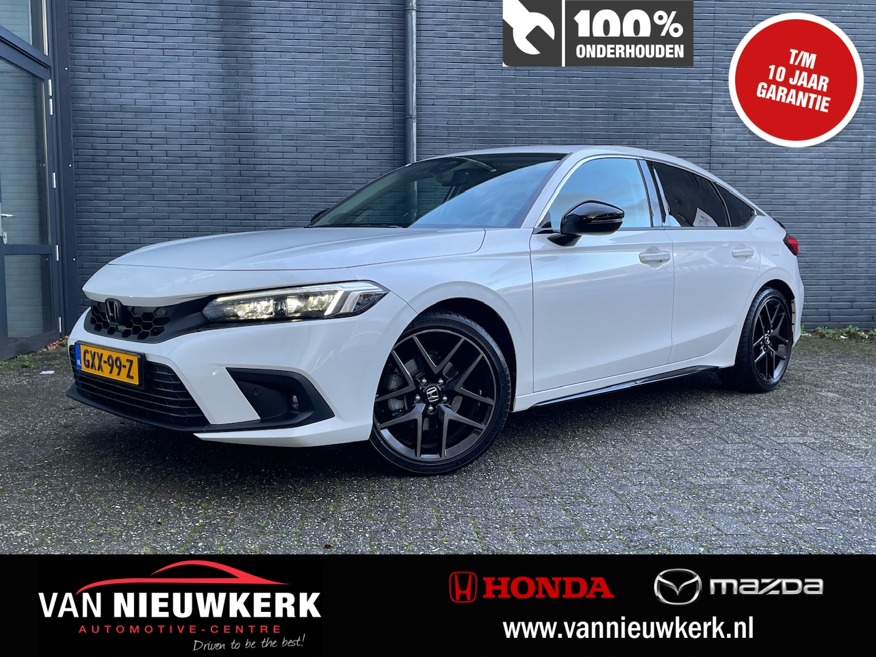 HONDA Civic 2.0 Hybrid 184PK Automaat Advance Sports Pack  | Panoramadak | BOSE Audio | Leer | Digitaal Dashboard | Blindspot | Navi & Carplay |