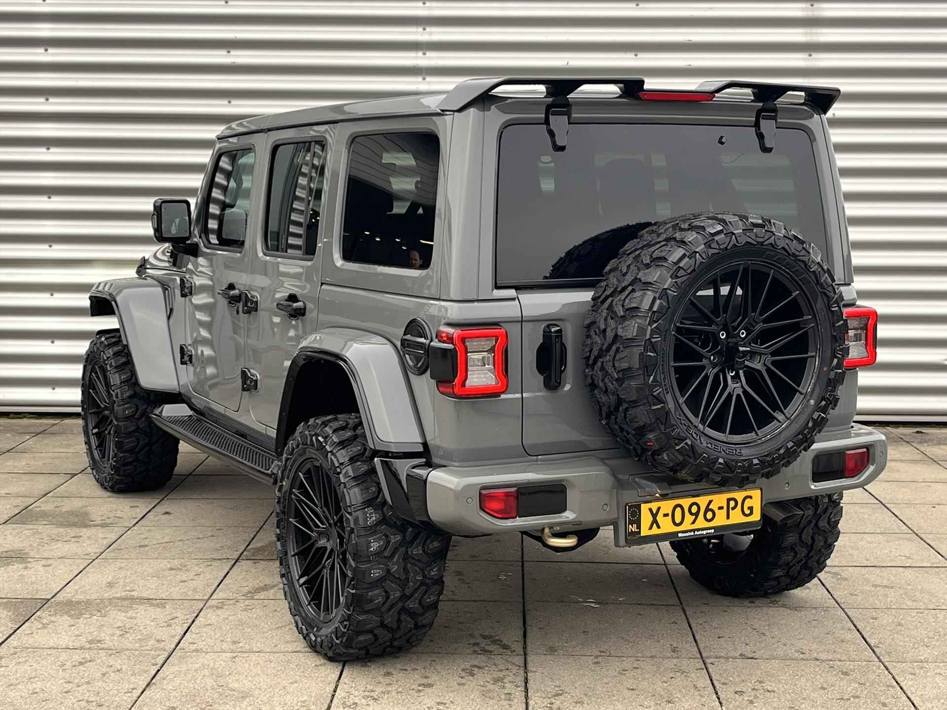 JEEP Wrangler 4xe PHEV 380pk Aut. Sahara | Navigatie | 20'' LM Velgen | Leder| Full Option! - 5/39