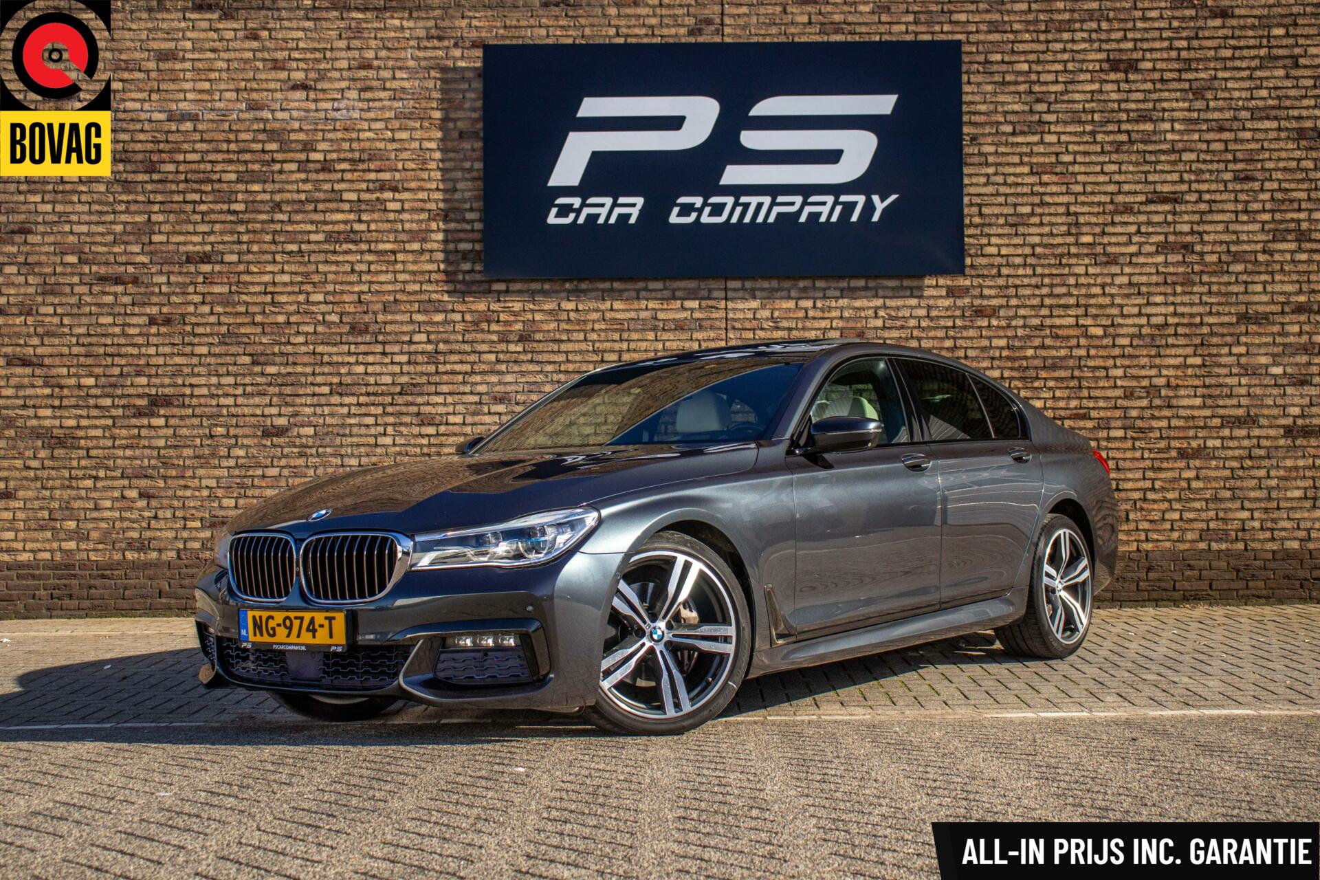 BMW 7-serie 740d xDrive High Executive, Pano, Leder, H&K