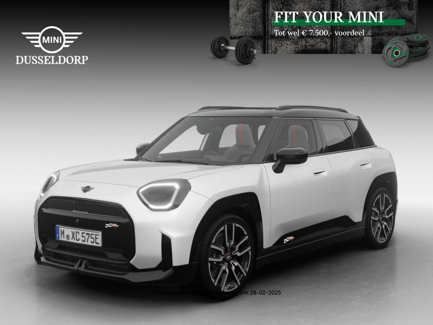 MINI Aceman SE John Cooper Works Pakket XL PRIVATE LEASE EUR 615,- (48 mnd/10.000 km)