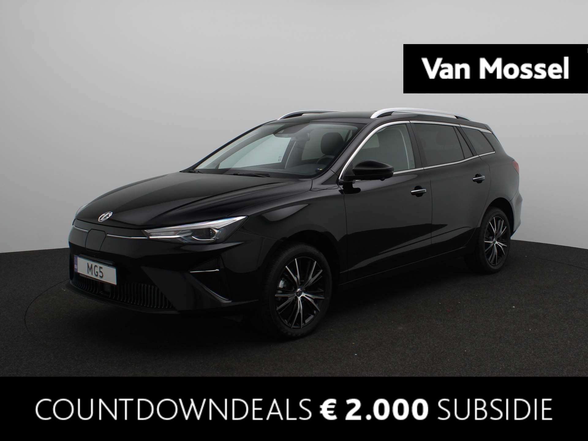 MG 5 Long Range Luxury 61 kWh | NIEUW UIT VOORRAAD €5.950 KORTING | €2.000 Subsidie | Stationwagon | Camera | Climate Control