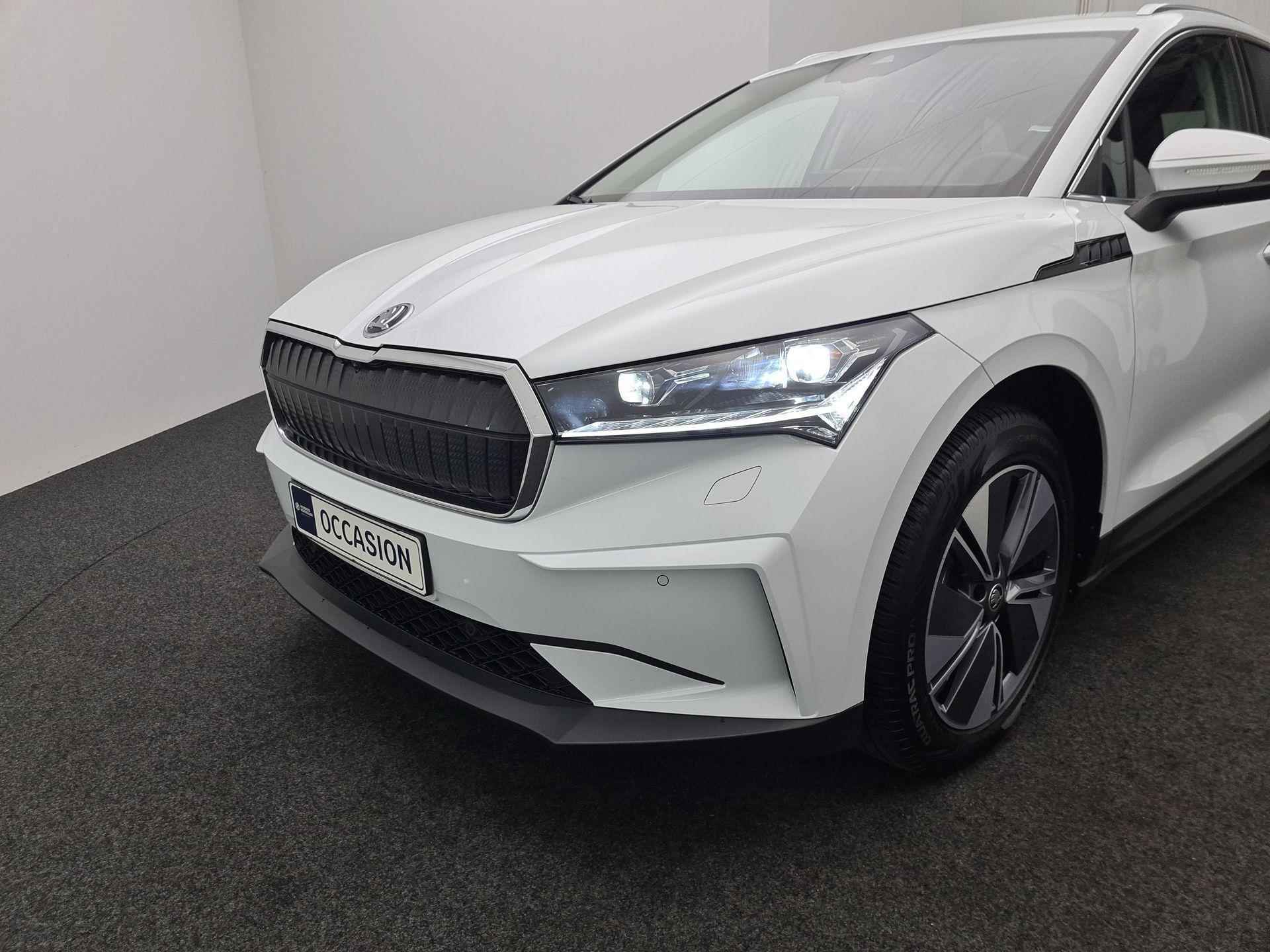 Skoda Enyaq iV 80 Business Edition Plus 204pk Automaat Adaptive cruise control, Elektrische achterklep, LED matrix koplampen, Navigatie, Achteruitrijcamera, Stuurwiel verwarmd - 31/39