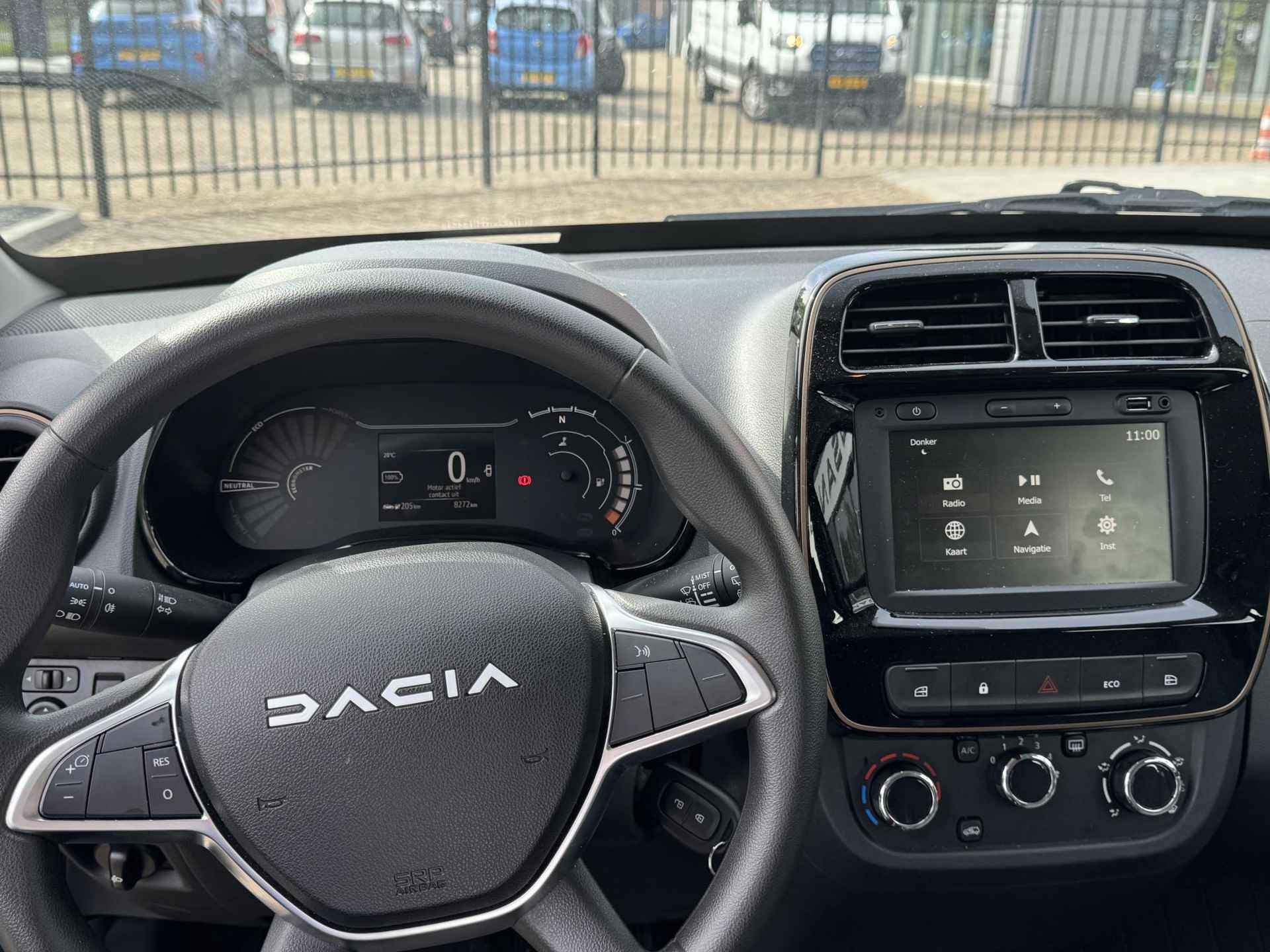 Dacia Spring Extreme 27 kWh | 65 pk | Demo | Slate Blue | Apple Carplay & Android Auto - 7/8