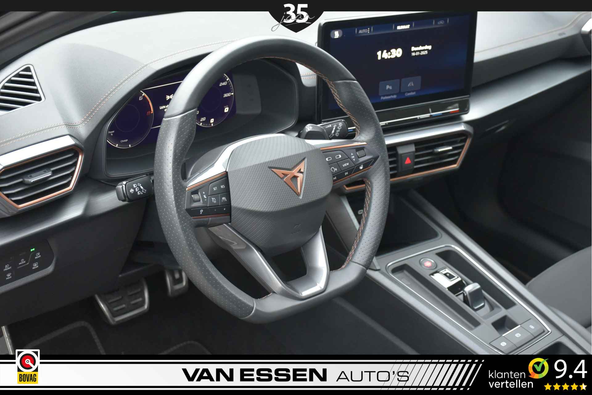 CUPRA Formentor 1.4 e-Hybrid VZ Performance Navigatie ACC Camera 19 Inch Nieuw! - 17/36