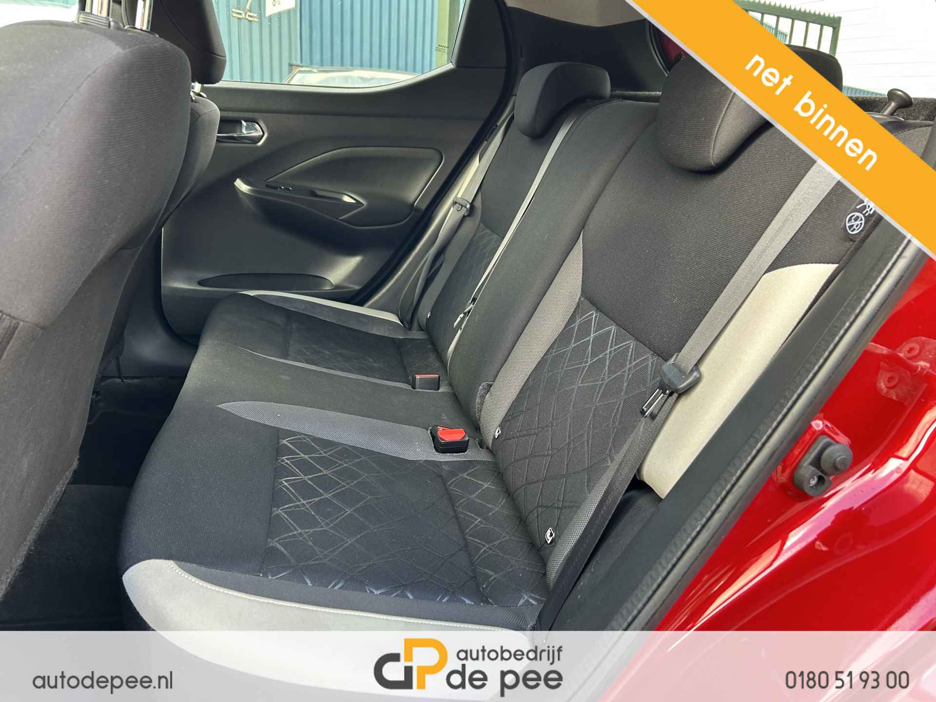 Nissan Micra 1.0 IG-T N-Design GARANTIE/CARPLAY/NAVI/AIRCO/CRUISE/PDC/LICHTMETAAL rijklaarprijs! - 11/16