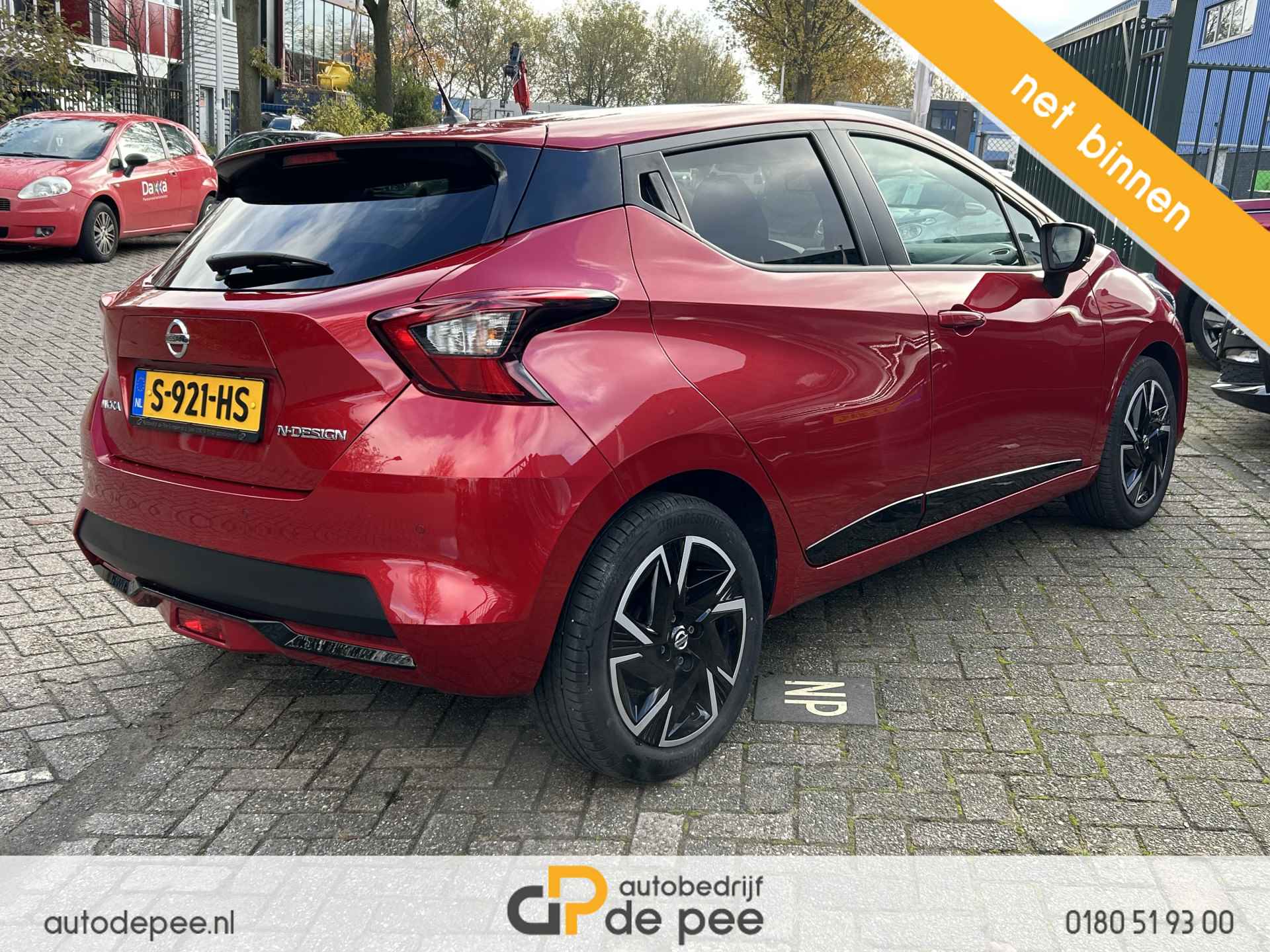 Nissan Micra 1.0 IG-T N-Design GARANTIE/CARPLAY/NAVI/AIRCO/CRUISE/PDC/LICHTMETAAL rijklaarprijs! - 15/16