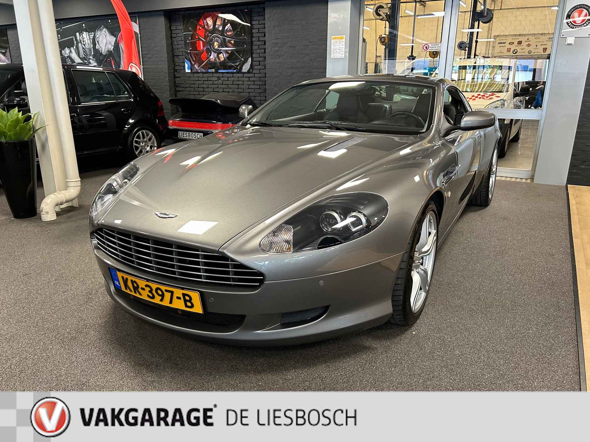 Aston Martin DB9 5.9 V12 Touchtronic | Leder| Navigatie | perfecte staat | onderhoud historie aanwezig | - 4/45