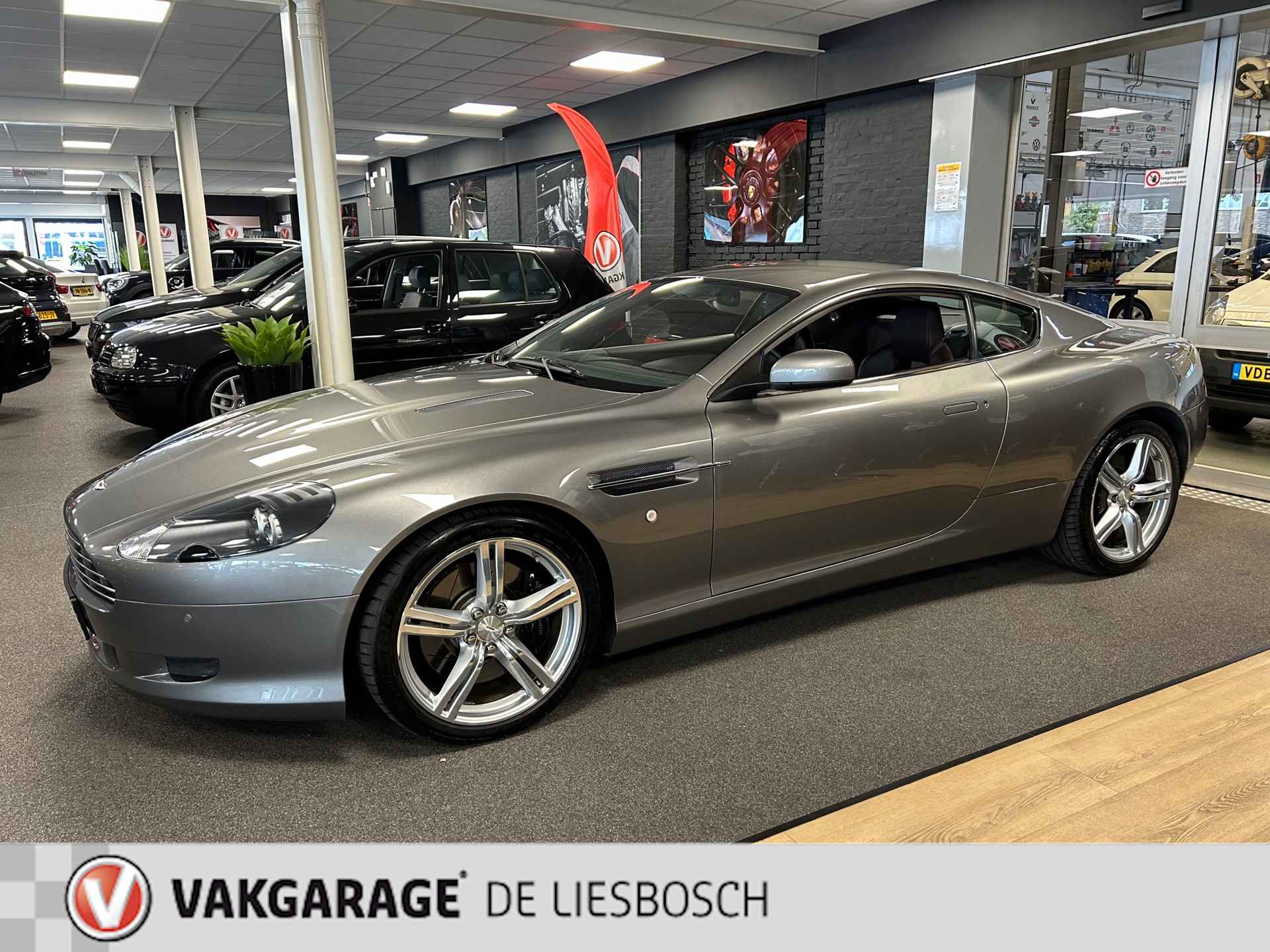 Aston Martin DB9 5.9 V12 Touchtronic | Leder| Navigatie | perfecte staat | onderhoud historie aanwezig | - 6/45