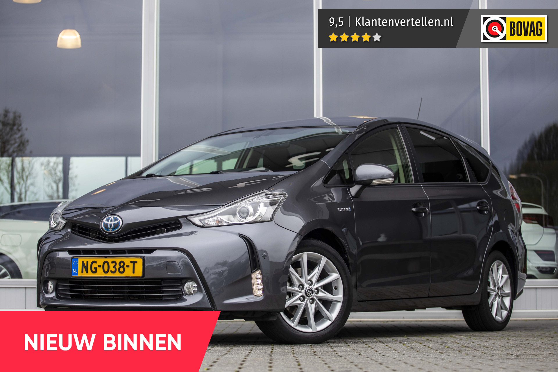 Toyota Prius+ 1.8 Dynamic | 7 pers. | Pano | NL Auto | Head-Up | Stoelverw. | bij viaBOVAG.nl
