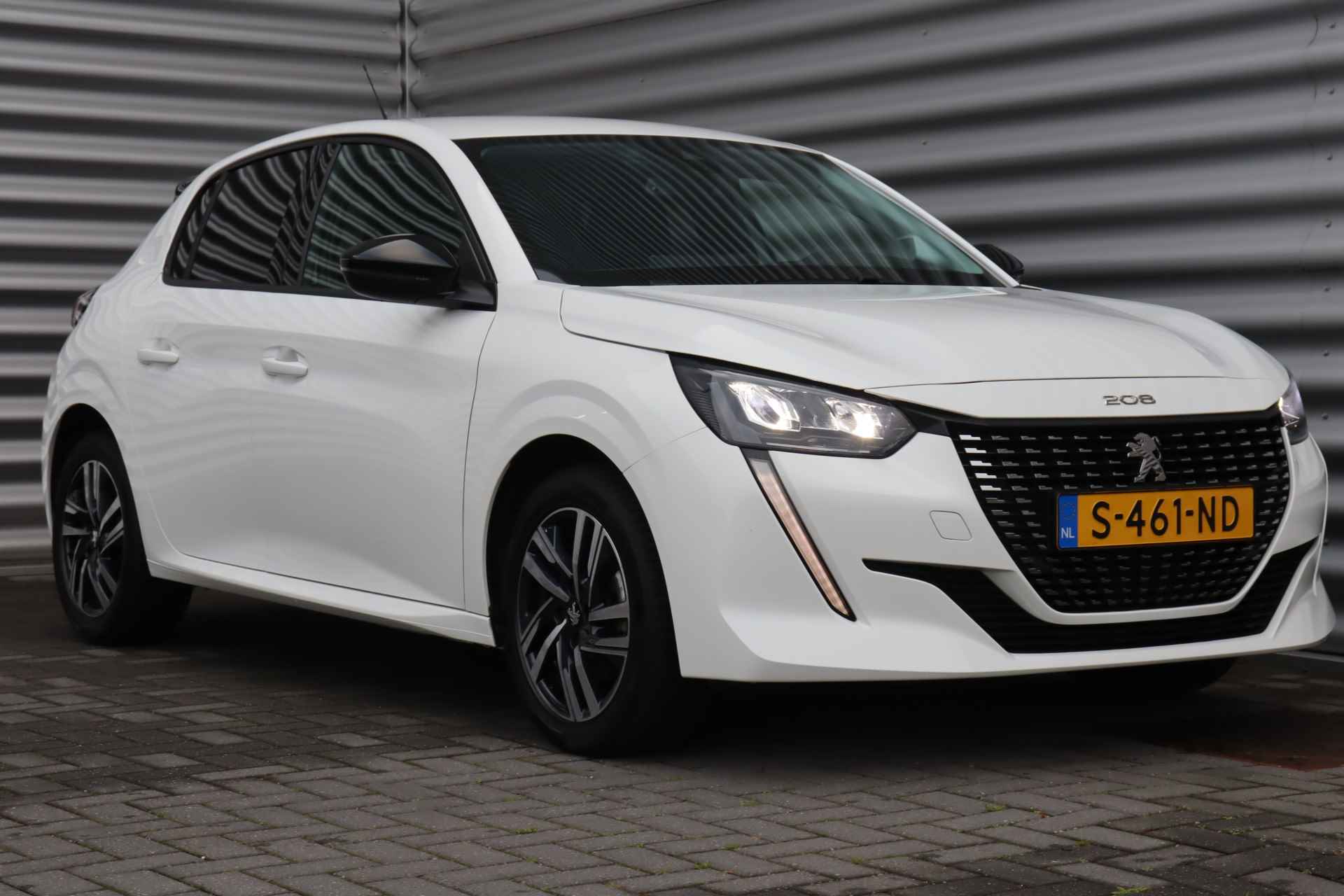 Peugeot 208 1.2 PURETECH 100PK ALLURE AUTOMAAT / NAVI / LEDER / CLIMA / PDC / 16" LMV / KEYLESS / NIEUWSTAAT !! - 4/33