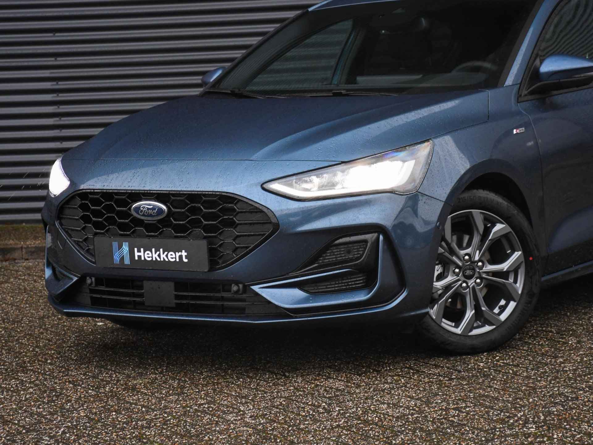 Ford Focus ST Line 1.0 EcoBoost Hybrid 125pk ADAPT. CRUISE | 17''LM | PDC + CAM. | DAB | DODE HOEK | WINTER PACK - 2/31