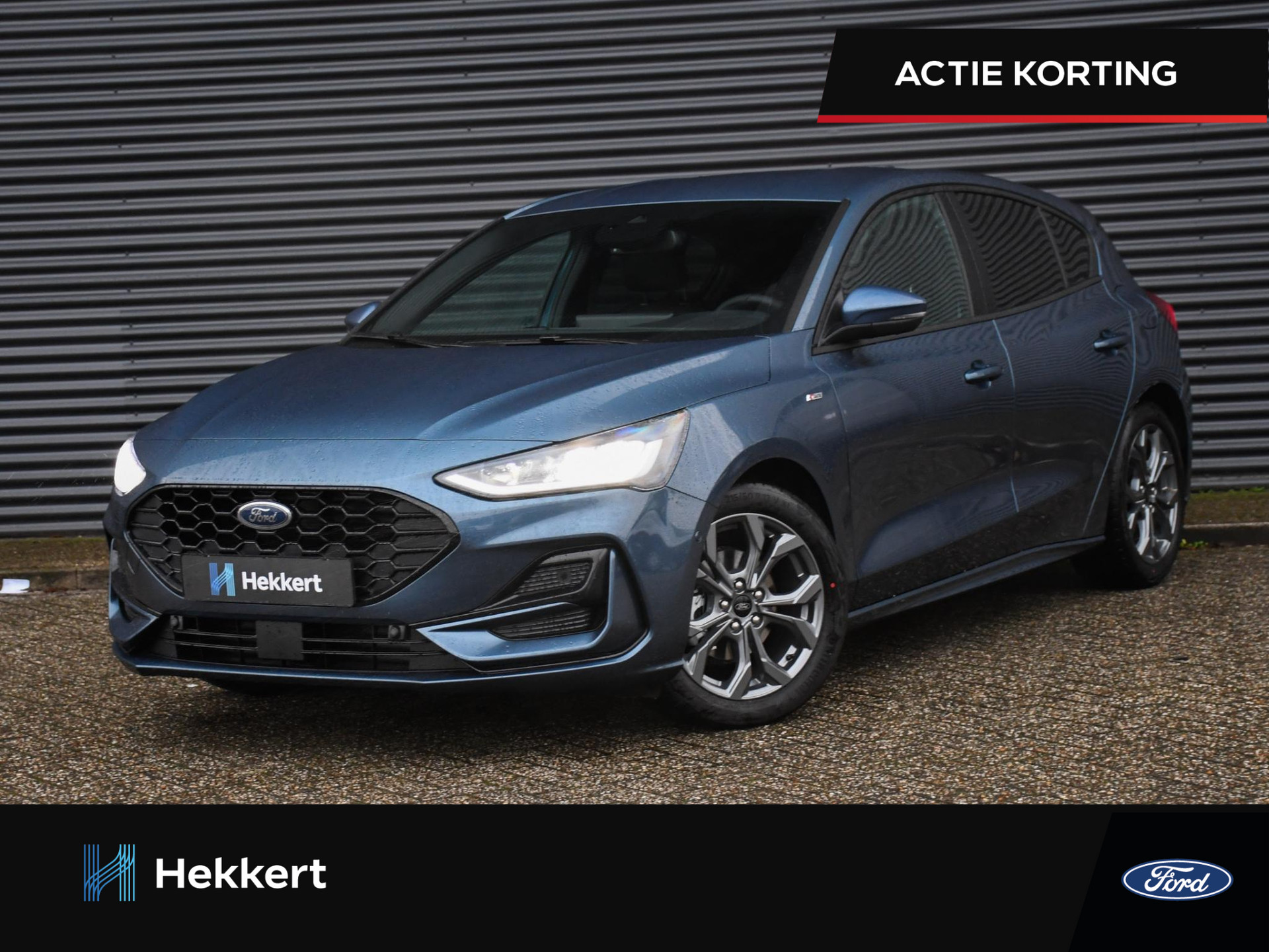 Ford Focus ST Line 1.0 EcoBoost Hybrid 125pk ADAPT. CRUISE | 17''LM | PDC + CAM. | DAB | DODE HOEK | WINTER PACK