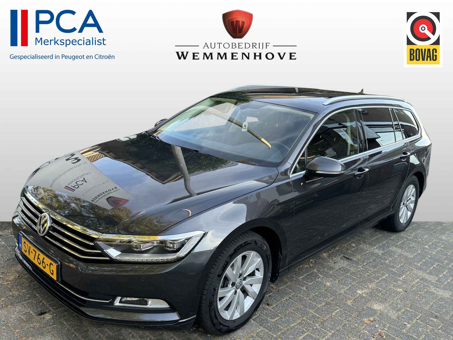 Volkswagen Passat Variant 1.6 TDI Comfortline Business Automaat/Airco-Ecc/Alu wielen/Navigatie/CV/El.Ramen - 3/47