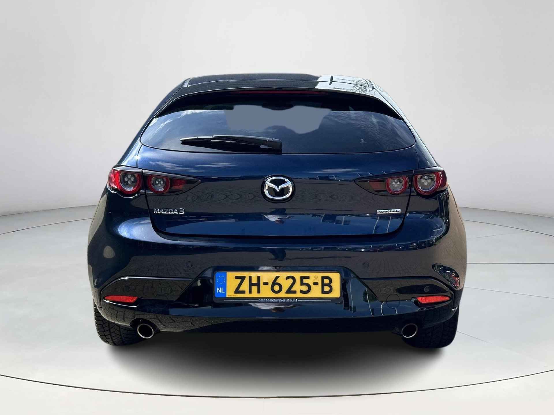 Mazda 3 2.0 e-SkyActiv-G M Hybrid 122 Luxury Bose | Rijklaarprijs! | Leder + Memory Seat | Adaptive Cruise Control | Climate | Navi | 18"LM velgen | Inclusief 12 mnd Bovag-Garantie! | - 6/25