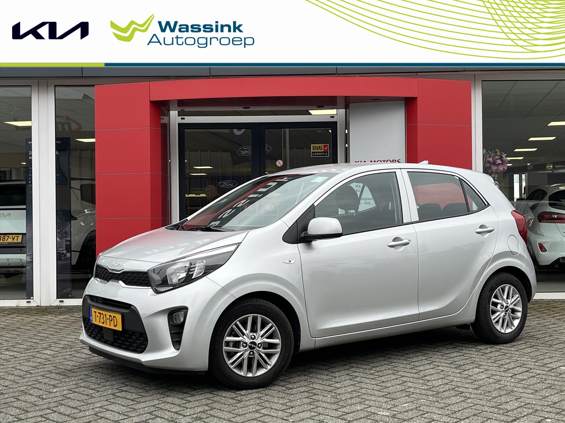 Kia Picanto 1.0 DPi 67pk 5-zits DynamicLine | Airconditioning | Navigatie via Carplay | Parkeer Camera | Cruise control |