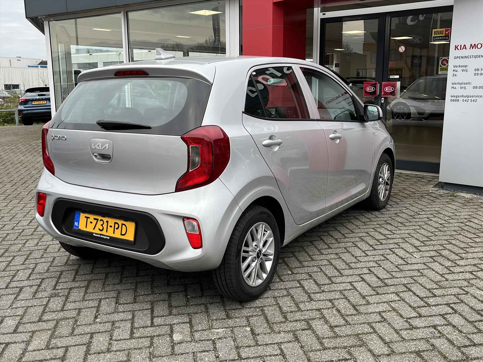 Kia Picanto 1.0 DPi 67pk 5-zits DynamicLine | Airconditioning | Navigatie via Carplay | Parkeer Camera | Cruise control | - 12/22