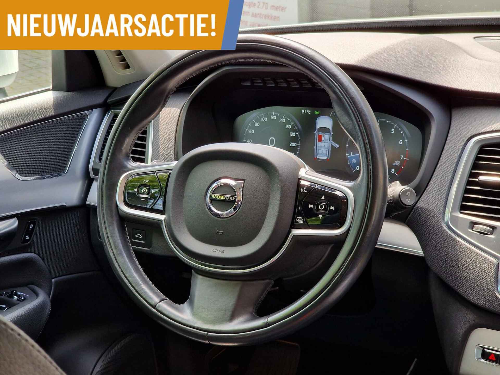 Volvo XC90 2.0 T5 AWD Momentum|7-persoons|Automaat|Leer|Led|19-inch|carplay|Camera| - 7/19