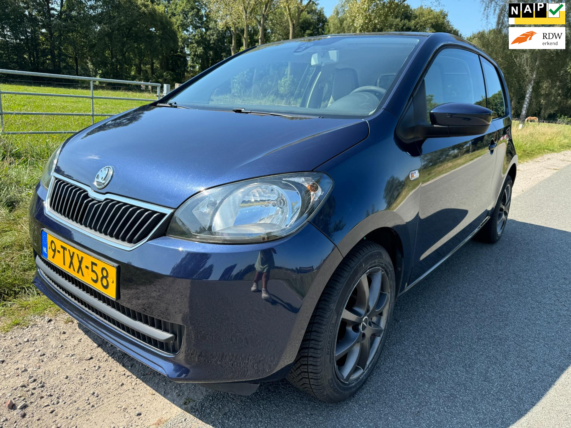 Skoda Citigo 1.0 Greentech Elegance met airco en schuifdak