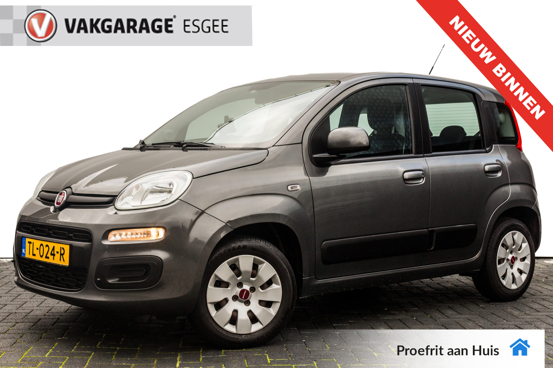 Fiat Panda 0.9 TwinAir Lounge Automaat . | PDC Achter| Trekhaak | Airco | CR Control | Hoge zit |