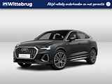 Audi Q3 Sportback 45 TFSI e 245pk s-tronic S Line | Trekhaak | 20" LM velgen | Comfortsleutel | Adaptive cruise control | Leder-Dinamica | Elektr. best. stoel