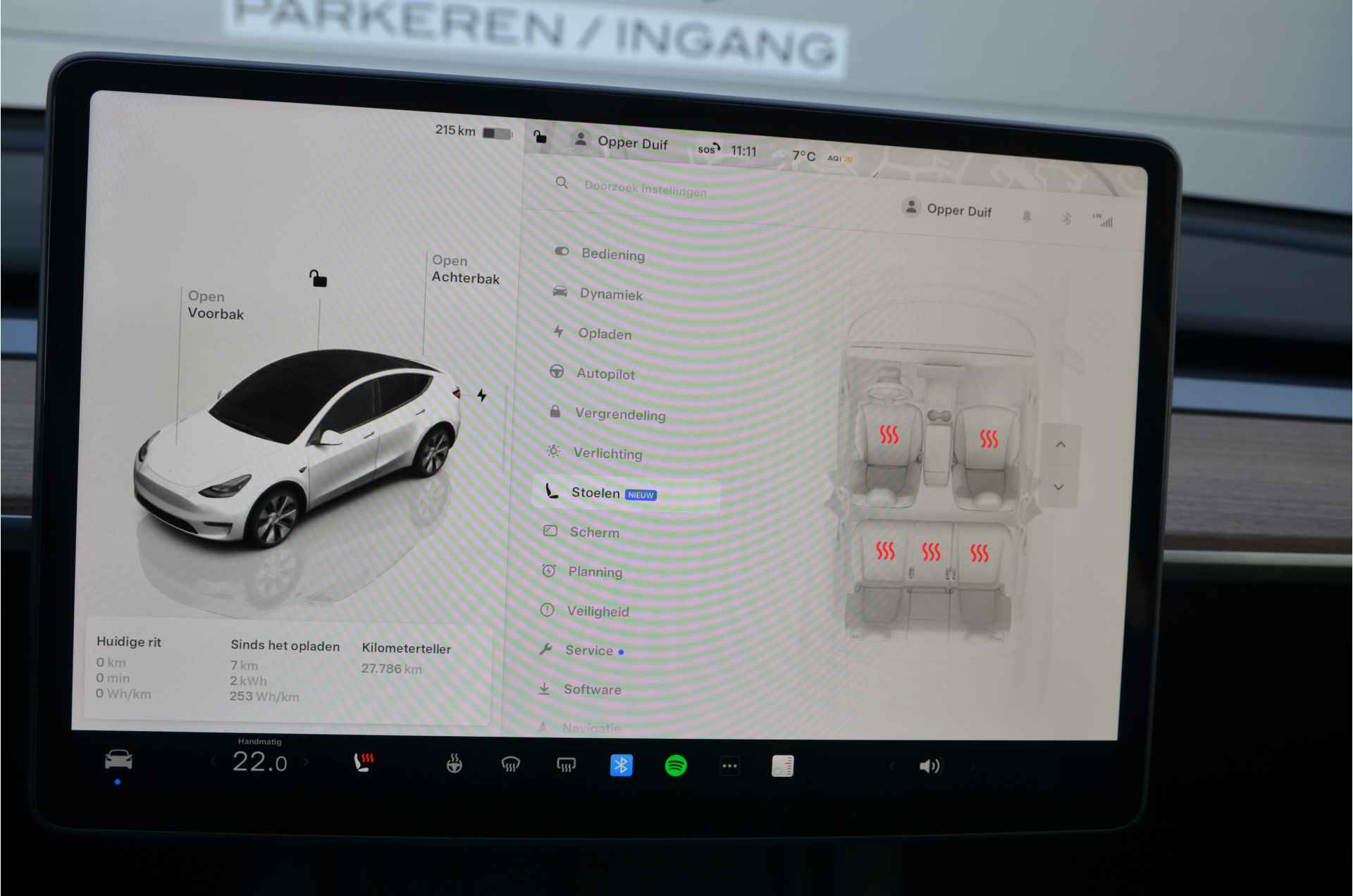 Tesla Model Y Long Range AWD 75 kWh Enhanced AutoPilot+FSD (twv 7.500,-) - 17/35