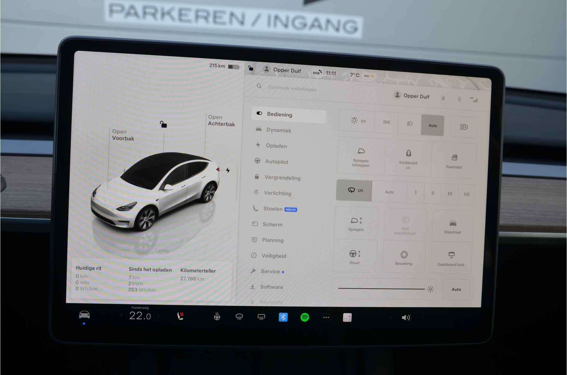 Tesla Model Y Long Range AWD 75 kWh Enhanced AutoPilot+FSD (twv 7.500,-) - 20/35