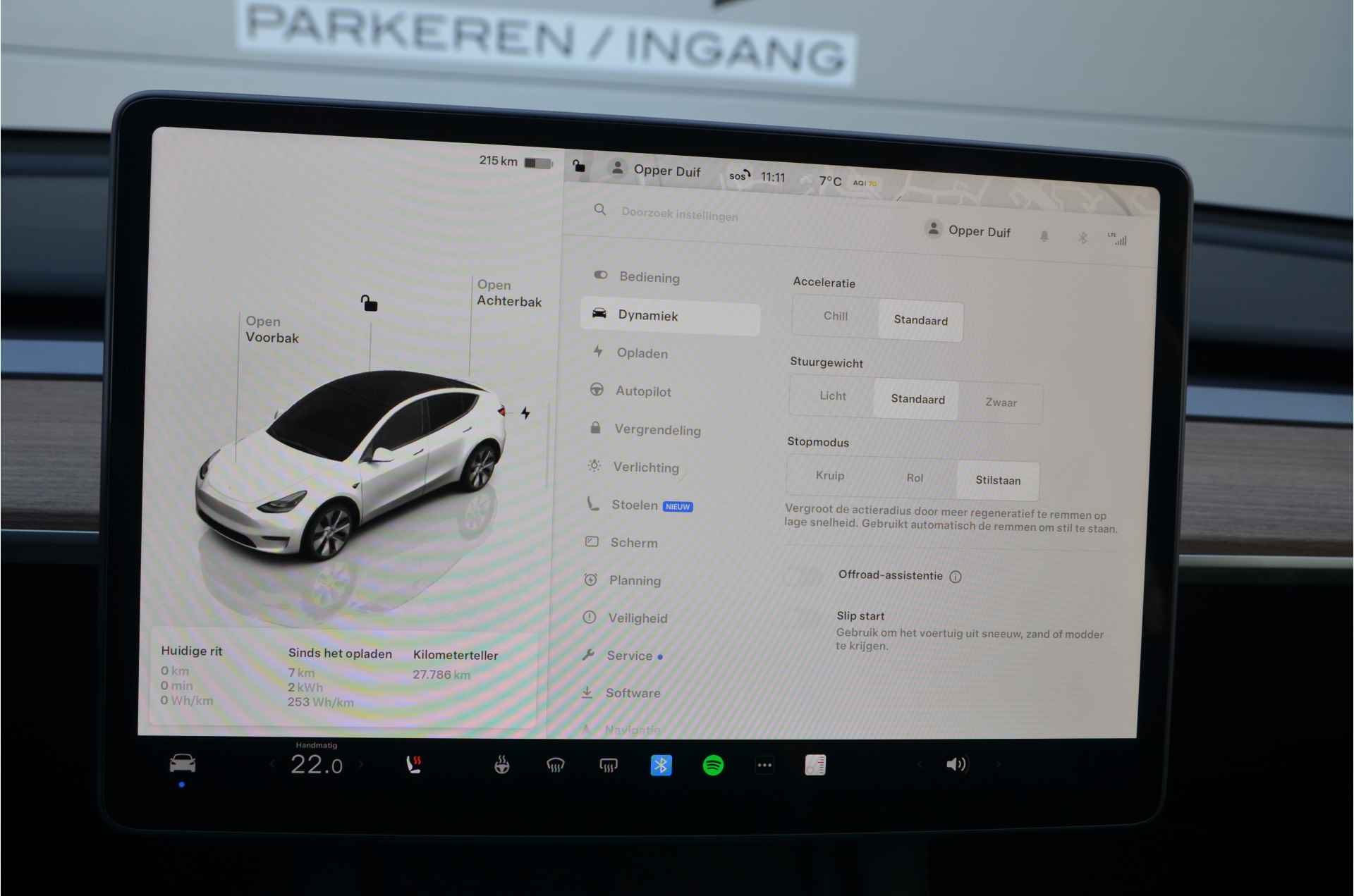 Tesla Model Y Long Range AWD 75 kWh Enhanced AutoPilot+FSD (twv 7.500,-) - 21/35