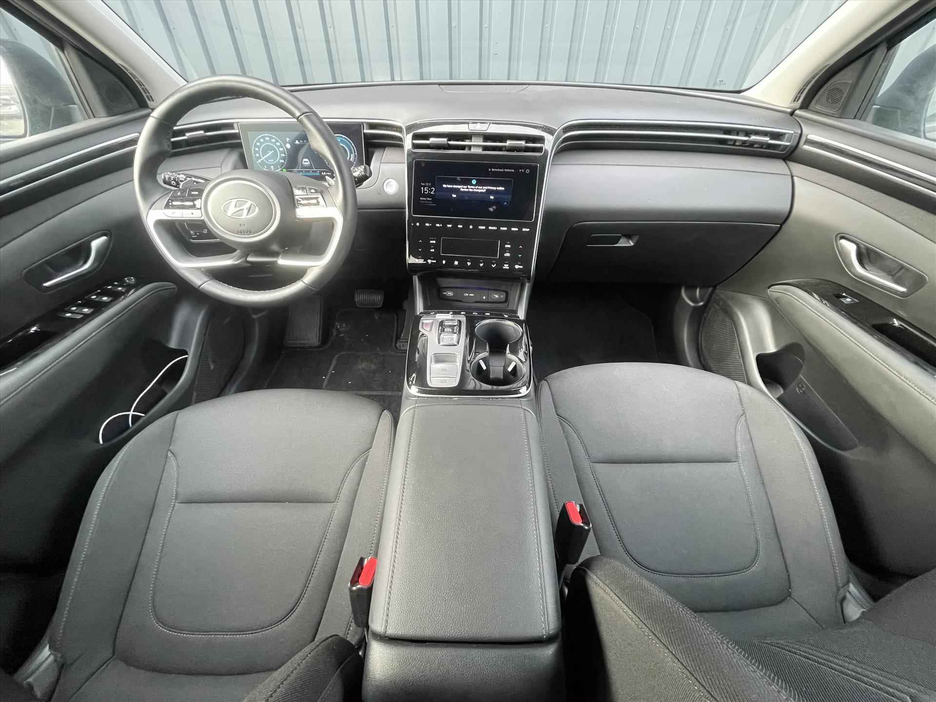 HYUNDAI Tucson 1.6 T-GDi HEV 230pk Aut. Comfort Smart I Stoel/StuurVerwarming I Elektr. Achterklep I Adaptieve Cruise I PDC V+A I Camera I - 16/32